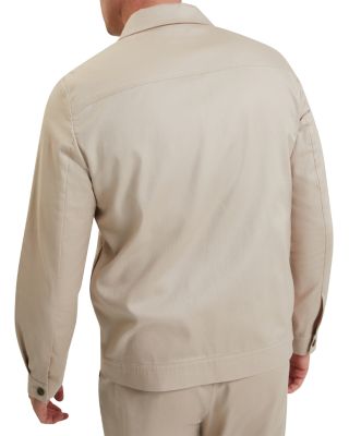 Rubinoj Cotton Tencel Smart Harrington Jacket