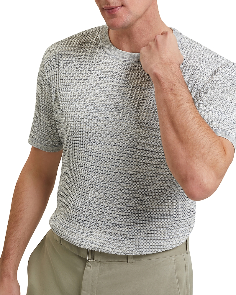 Ted Baker Kelepa Short Sleeve Relaxed Fit Textured Knit Tee