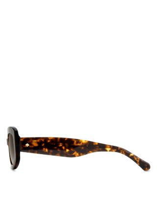 Ailey Rectangular Sunglasses, 53mm