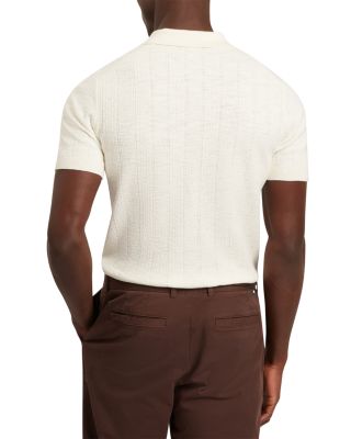 Edgard Mixed Stitch Polo Shirt