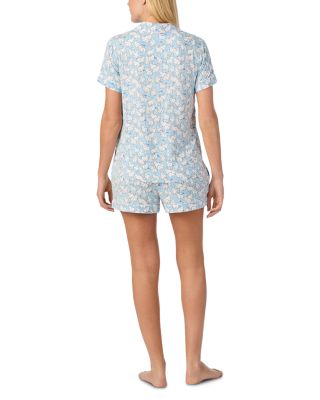 Jersey Short Sleeve Boxer Pajama Set