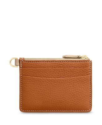 MAISON de SABRE Leather Zipped Card Pouch