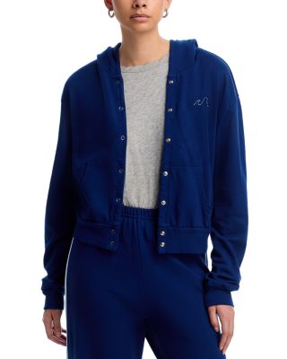 Sadie Wave Snap Front Hoodie - Exclusive