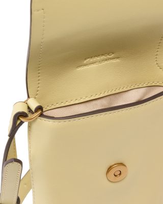 Saddle Leather Phone Crossbody