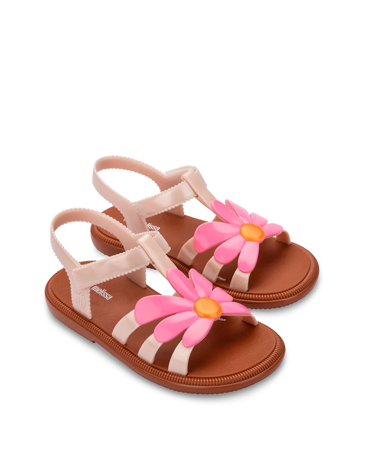 Mini Melissa Girls' Hip Bloomy Sandals - Little Kid, Big Kid