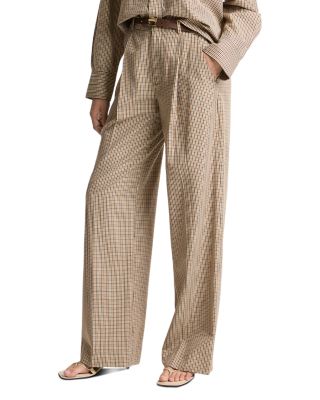 Camille Mid Rise Wide Leg Pants