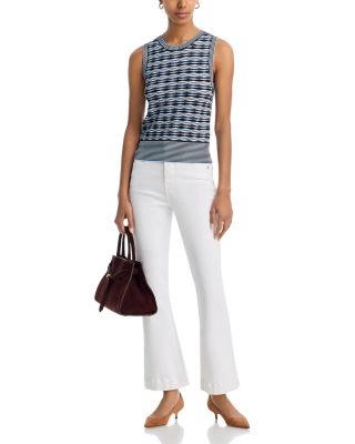 Jerrel Cropped Knit Tank Top