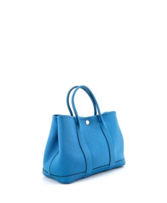 30 Garden Party Tote Leather