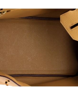 Birkin 30 Handbag Brown Togo with Gold Hardware