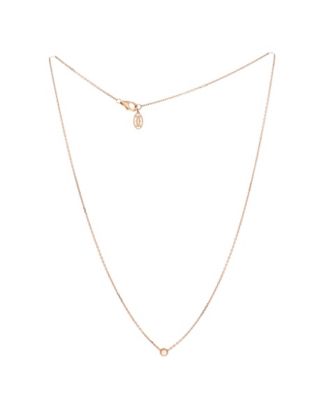  XS Cartier D'Amour Pendant Necklace 18K Rose Gold with Diamond, 16"