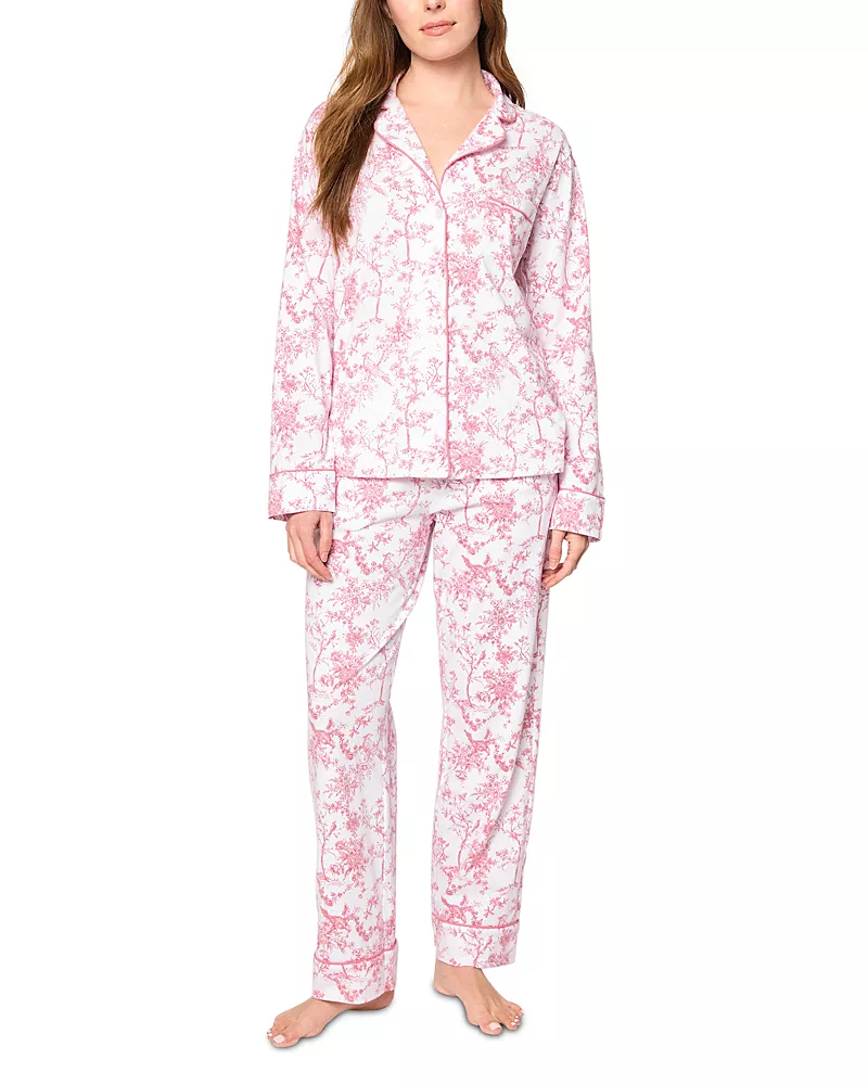 Petite Plume Timeless Toile Pima Cotton Pajama Set