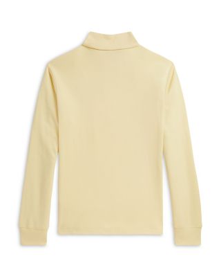 Boys' Cotton Interlock Quarter Zip Pullover - Big Kid