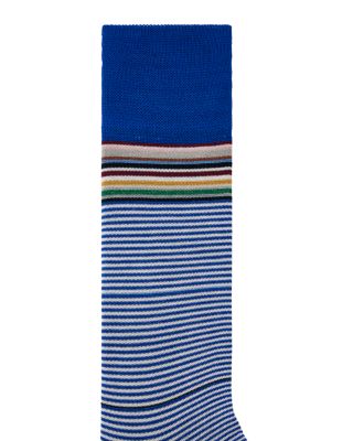 Odd Stripe Crew Socks