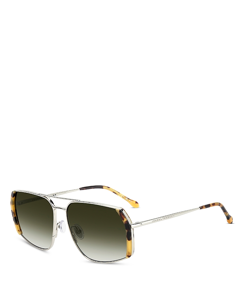 Isabel Marant Pilot Sunglasses, 60mm