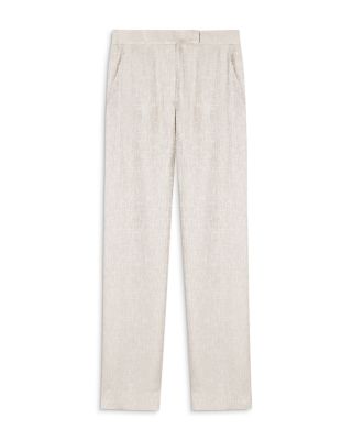 Textured Jacquard Pants