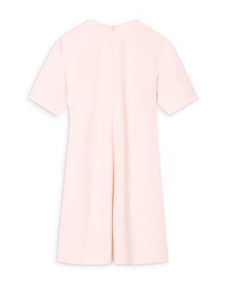 Inverted Pleat Shift Dress