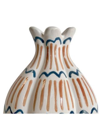 Ceramic Roman Coral Vase