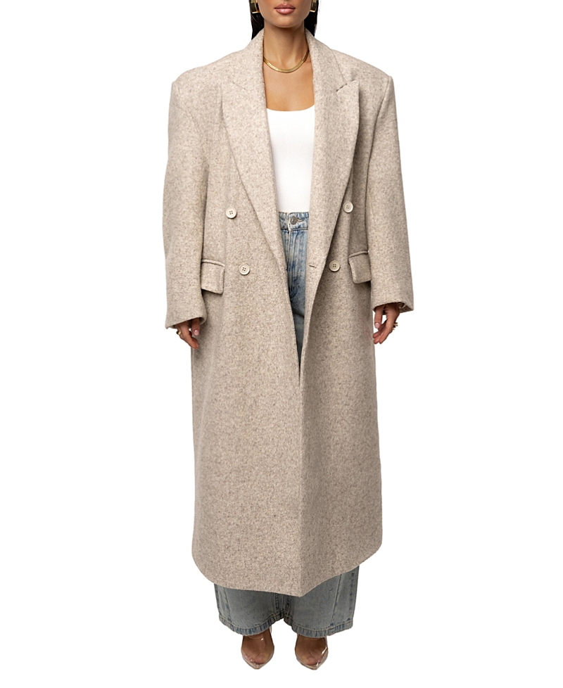 Jluxlabel Oversize Double Breasted Coat