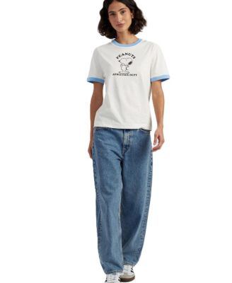  Women s Cotton Snoopy Athletics T-Shirt