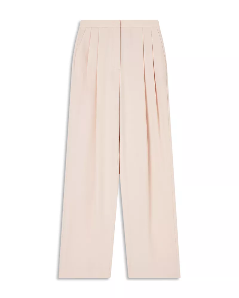 Emporio Armani Gabardine Pleated Pants