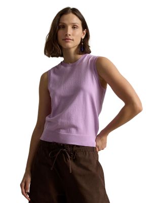 Sleeveless Crewneck Sweater