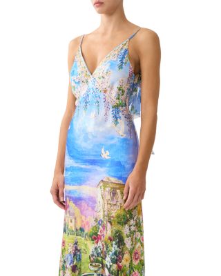 Silk Bias Slip Dress