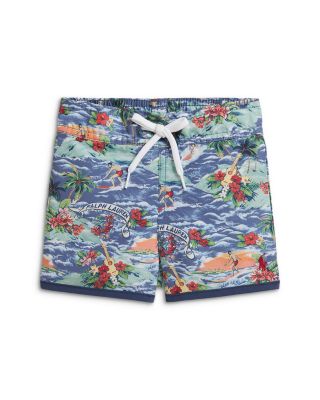 Boys' Tropical Print Swim Trunks - Baby