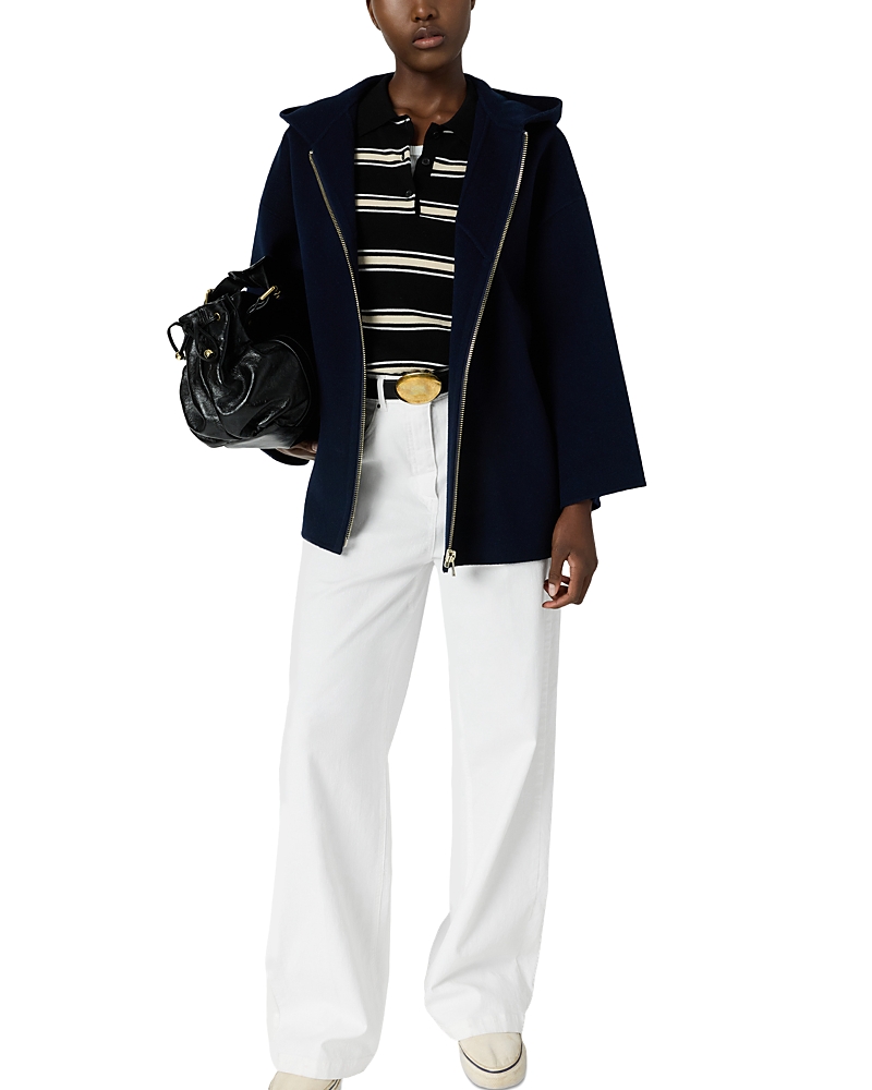 Gerard Darel Patricia Wool Cape Jacket