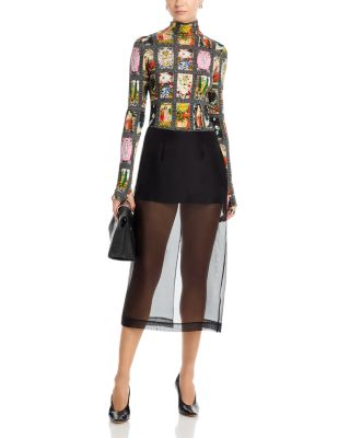 Delania Long Sleeve Turtleneck Top