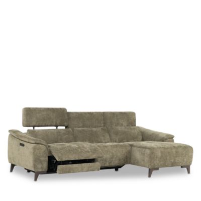 Riposto 3 Piece Fabric Motion Sectional
