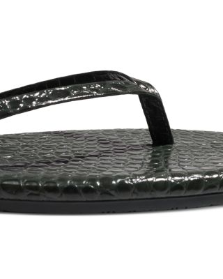 Women's Lily Square Toe Flip Flops