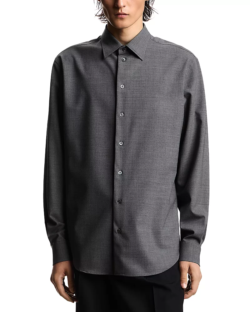 Emporio Armani Wool Sport Shirt