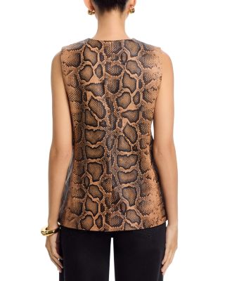 Abi Leather Vest