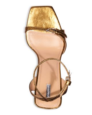 Women's Leather Ankle Strap Sandals