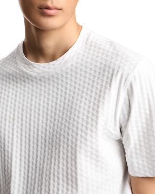 Jacquard Crewneck T-Shirt