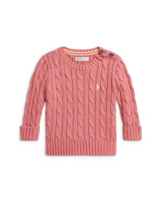 Boys' Cable Knit Cotton Sweater - Baby