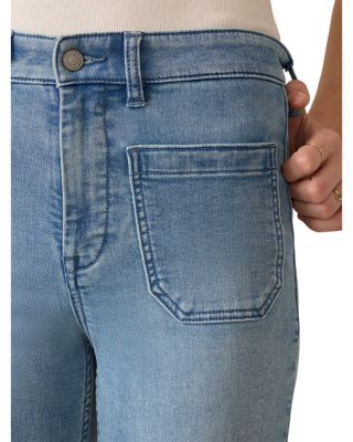 Stretch Terry Patch Pocket Ankle Pants in Eastern Shore