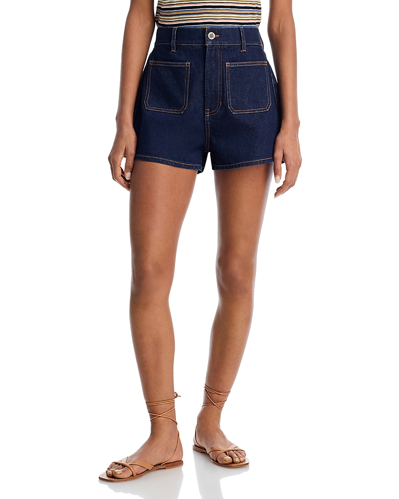 Veronica Beard Elijah Patch Pocket Shorts