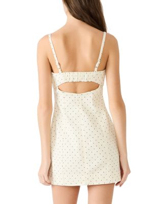 Peony Dot Print Dress