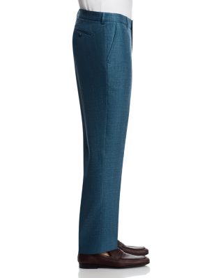 Wool, Silk & Linen M&eacute;lange Suit Pants