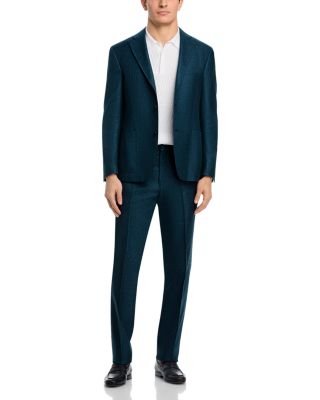 Wool, Silk & Linen M&eacute;lange Suit Jacket & Pants