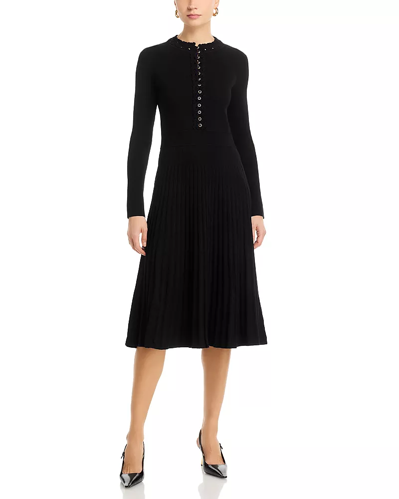 Elie Tahari The Erika Sweater Dress