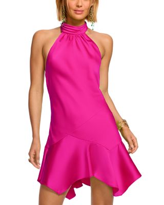 Ramy Brook Nari Dress In Fiesta Pink