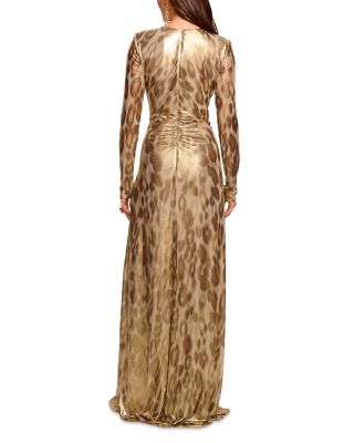 Printed Martini Gown