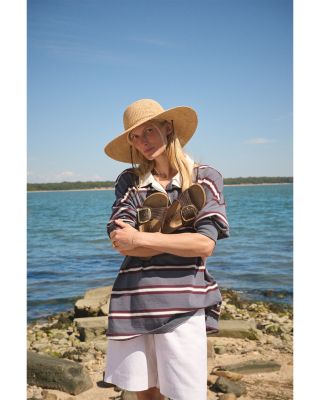 Women's Madrid Big Buckle Raffia Sandals - Exclusive