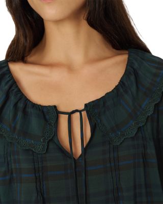 Madeline Sleep Dress in First Plaid