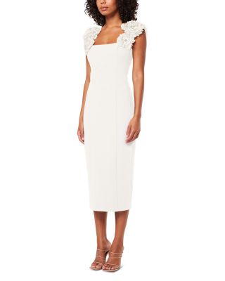 Gabby Chrysanthemum Appliqu&eacute; Dress