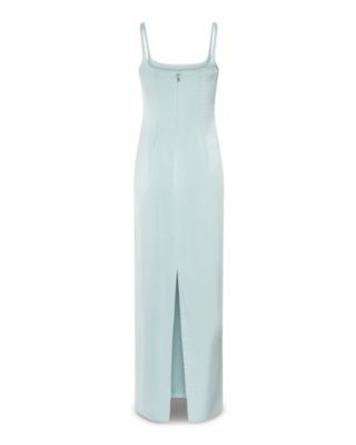 Satin Strap Maxi Dress