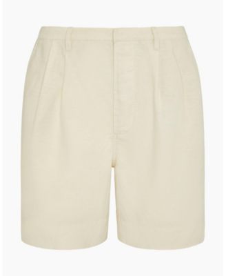  Air Linen Pleated Bermuda Short