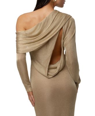  Drape and Shine Maxi Dress